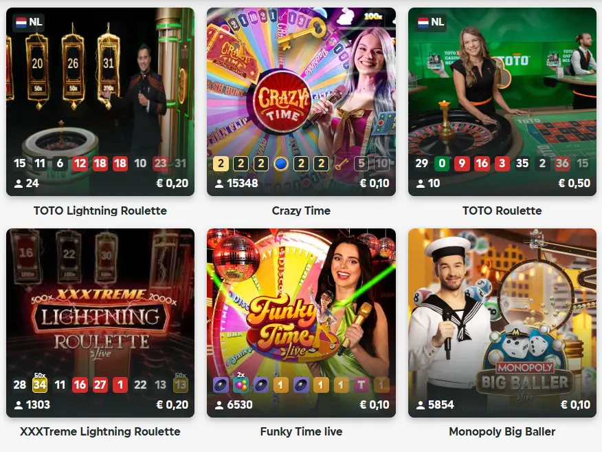 Winnitt live casino